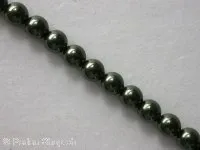 ACTION Sw Cry Pearls 5810, dark green, 4mm, 100 Stk.