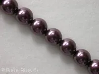 ON SALE Sw Cry Pearls 5810, burgundy, 6mm, 50 pc.