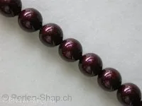 ON SALE Sw Cry Pearls 5810, maroon, 6mm, 50 pc.