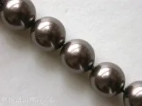 ON SALE Sw Cry Pearls 5810, brown, 8mm, 25 pc.