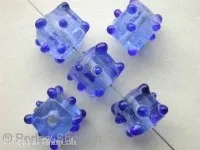 Bumby Cube, blau, 11mm, 10 pc.