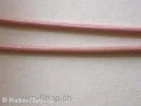 Lederband, rose, 2mm, 1 pc. (meter)