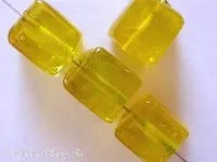 Cube, gelb, 10x10mm, 5 Stk.
