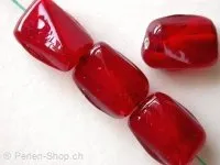 Baroque, red, 13mm, 10 pc.