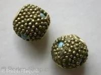 Kashmir Beads, 12mm, 1 pc.