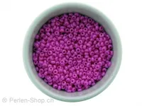 SeedBeads, Color: pink satt, Size: 2.6mm, Qty:±17 gr.