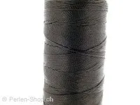 Beads Thread, Color: black, Size: ±0.15mm, Qty:5 meter