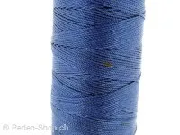 Beads Thread, Color: blue, Size: ±1mm, Qty:5 meter