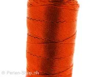 Beads Thread, Color: red, Size: ±1mm, Qty:5 meter