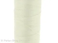 Beads Thread, Color: white, Size: ±0.3mm, Qty:5 meter