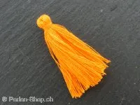 Tassel, Color: orange, Size: ±2.5cm, Qty:1 pc.