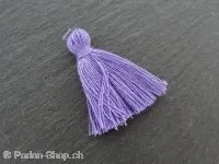 Tassel, Color: purple, Size: ±2.5cm, Qty:1 pc.