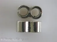 Connector with 2 holes, ±16x8mm,1 pc.