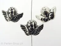 Angel, Color: old silver, Size: ±13x19mm, Qty: 1 pc.