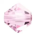 Preciosa Bicon, Color: Pink Sapphire 70220, Size: 4mm, Qty: ±100 pc.