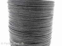 Nylon cord, Color: black, Size: ±1mm, Qty: 1 Meter