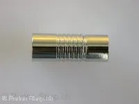 Magnetverschluss, ±18x10mm, platinumfarbig, 1 Stk.