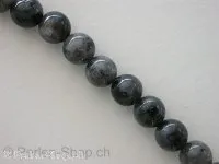 Labradorit Shiny Stone, Semi-Precious Stone, 8mm, string 16"