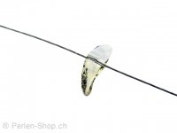 Swarovski Aqualine Bead 5530, Color: Silver Shade, Size: 18mm, Qty: 1 pc.