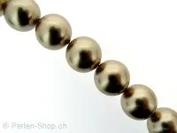 NEW COLOR-ON SALE Sw Cry Pearls 5811, big hole, rose gold, 14mm, 5 pc.