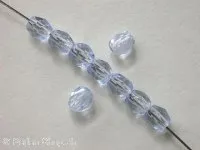 Facet-Polished Glassbeads, 4mm, 100 pc.