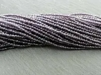 Facet-Polished glassbeads, Color: violet, Size: ±2mm, Qty: 1 string ±200 pc.