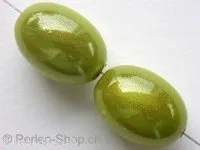 Miracle-Beads, 19x14mm, light green, 2 pc.