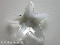 Swarovski pendant starfish, 6721, 40mm, crystal, 1 pc.