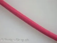 Leather Cord from coil, rose, ±5mm, 10cm