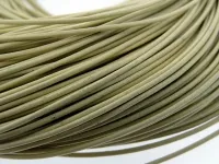 Leather Cord from coil, Color: Beige, Size: ±1mm, Qty: 1 meter