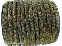 Textile Cord from coil, Color: gold, Size: ±6mm, Qty: 10cm