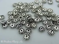 Heishi Silver spacer, Color: SILVER 925, Size: ±2x5mm, Qty: 1 pc.