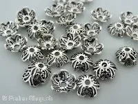 Silver Bead Cap, Color: SILVER 925, Size: ±9x3mm, Qty: 1 pc.