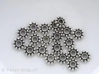 Heishi Silver spacer, Color: SILVER 925, Size: ±2x6mm, Qty: 1 pc.