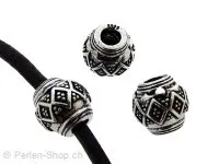Silver Bead, Color: SILVER 925, Size: ±11x11mm, Qty: 1 pc.