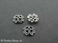 Silver Bead Cap, Color: SILVER 925, Size: ±12x3mm, Qty: 1 pc.