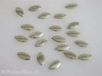 Crazy Deal Hotfix nailheads oval, silver, ±8mm, 50 pc.