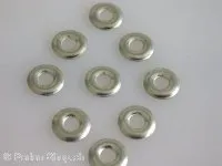 Hotfix nailheads round, silver, ±8mm, 60 pc.