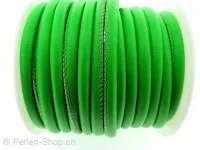 nappa Leather, neon green, ±6mm, 10cm