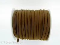 Elastick cord, brown, 5mm, 10cm