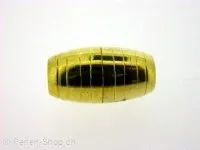 Magnetverschluss, ±18x10mm, goldfarbig, 1 Stk.