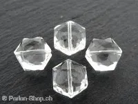 Kristall Zechskant, ±13x11x7mm, kristall, 3 Stk.