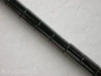 Magnetic beads cylinder, hematite, 4x6mm, 20 pc.