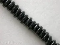 Heishi Magnetic beads rondel, hematite, 6mm, 30 pc.