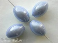 Miracle-Beads, 14x10mm, light blue, 7 pc.