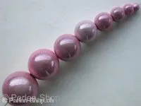 Miracle-Bead, 4mm, rosa, 50 Stk.