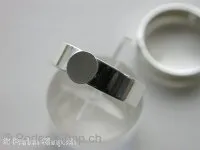 Finger ring to stick, top 6mm, 1 pc.