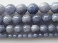 Chalcedon, Halbedelstein, Farbe: blau, Grösse: ±14mm, Menge: 1 Stk.