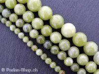Chinese Jade, pierre semi précieuse, Couleur: multi, Taille: 10mm, Quantite: chaîne ± 38cm, (±38 piece)