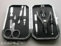 Manicuretool-Set, 9 tools, 1 pc.